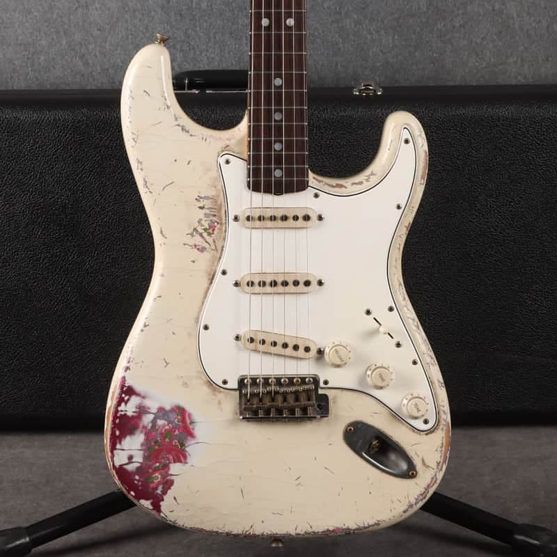 Fender Custom Shop Austin MacNutt 69 Stratocaster - White - 2nd Hand