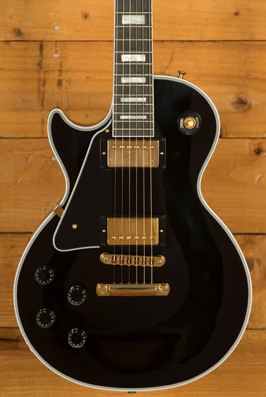 Gibson Custom Les Paul Custom w/Ebony Fingerboard Gloss | Ebony *Left-Handed*