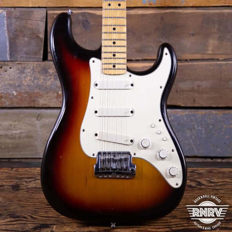 Fender Elite Stratocaster with Maple Fretboard 1983 - Brown Sunburst