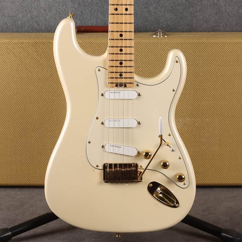 Fender American Elite Stratocaster - Olympic Pearl - 2nd Hand
