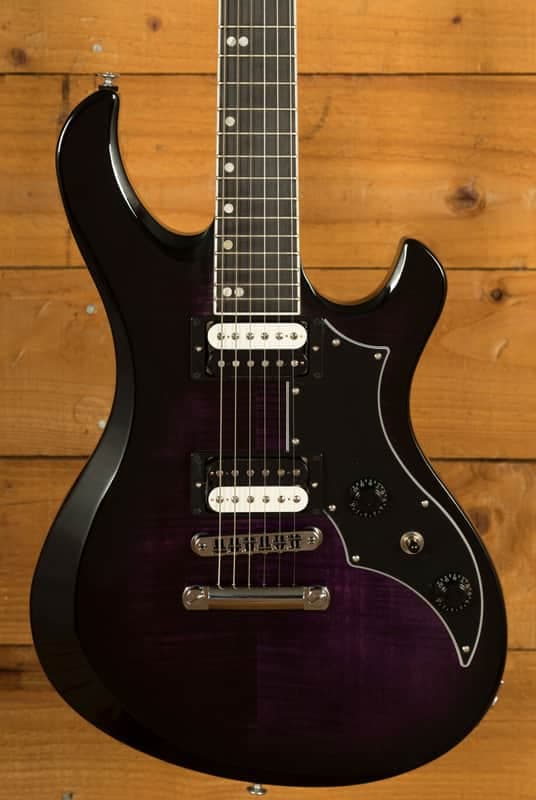 Gibson Victory Figured Top | Dark Purple Burst