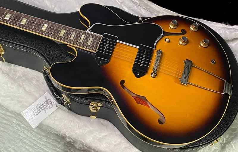 NEW! Gibson Custom Shop 1962 ES-330 TD Reissue Electric Guitar - Vintage Burst VOS - Authorized Dealer - Only 6.1lbs - In-Stock! G07236