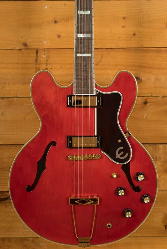 Epiphone Masterbilt Gem Archer Sheraton - Cherry Red