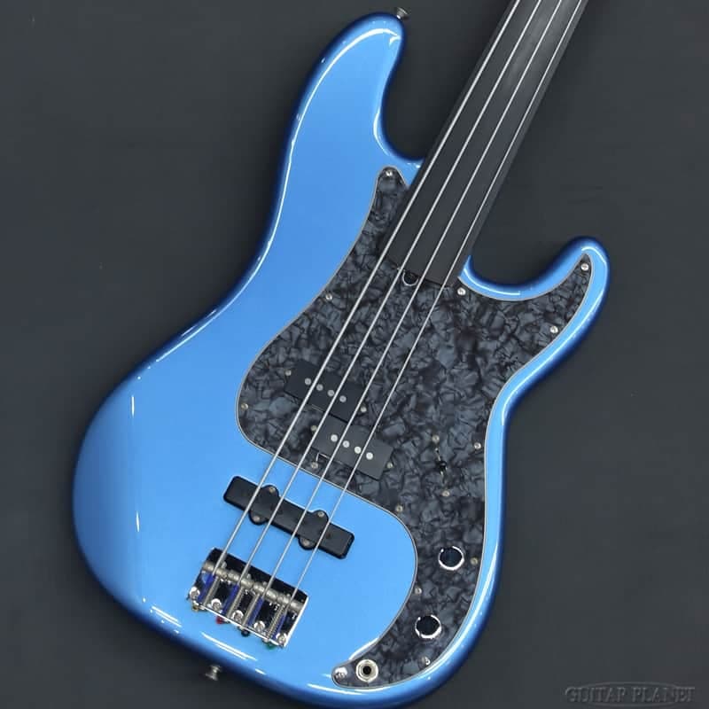 Fender Tony Franklin Fretless Precision Bass 2023 - Lake Placid Blue