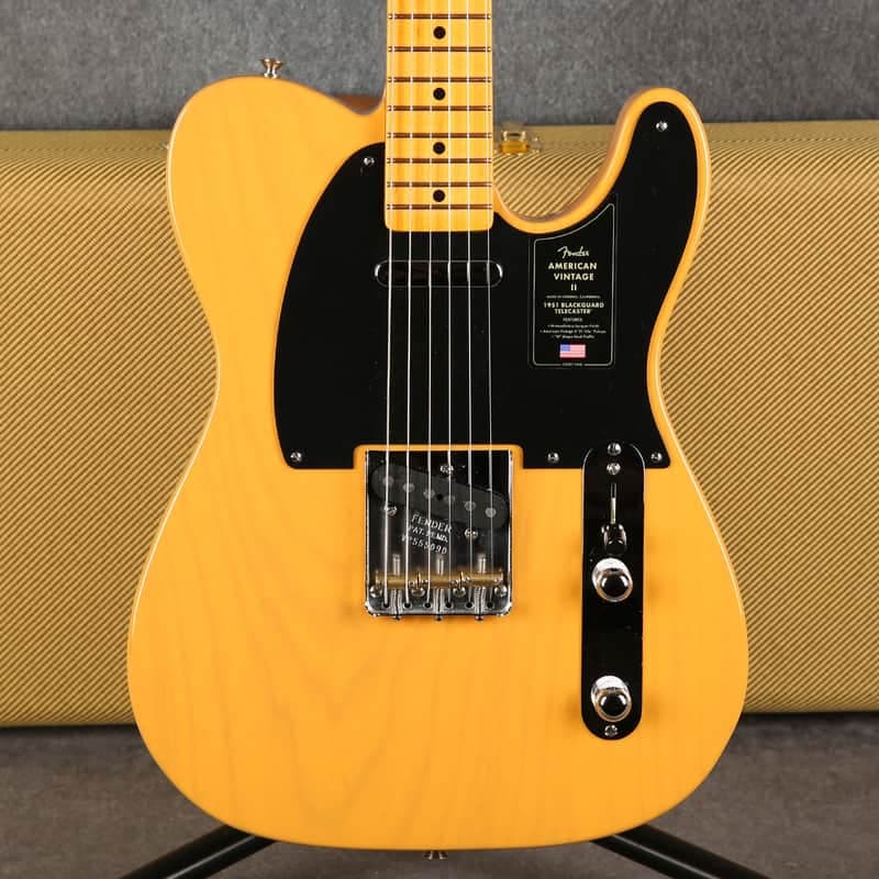 Fender American Vintage II 1951 Telecaster Maple Butterscotch Blonde - 2nd Hand