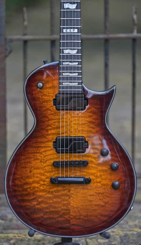 ESP E-II Eclipse - Tiger Eye Sunburst