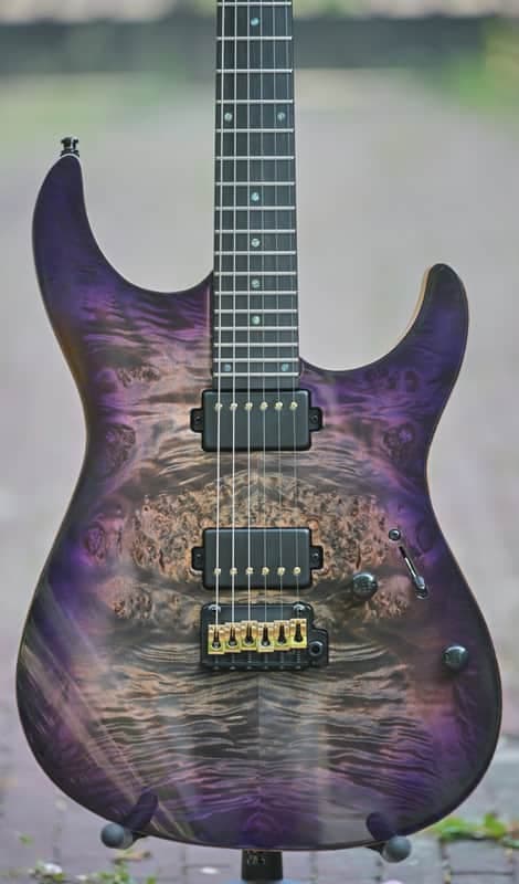 Mayones Aquila Elite V24 S 6 - Jeans Black with Purple Burst