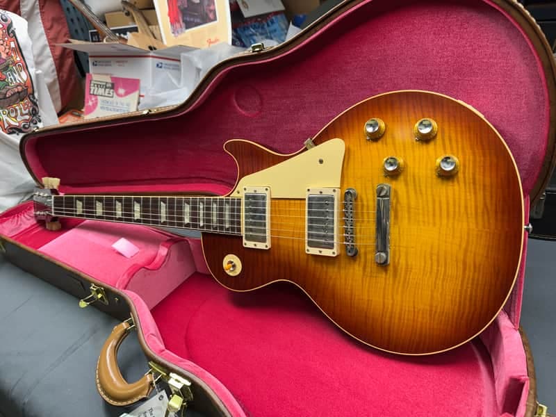 Gibson Custom Les Paul 60th Anniversary Limited Edition V2 2020 - Tomato Soup Burst #001546