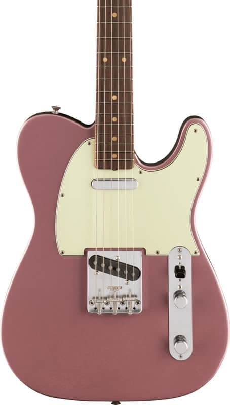 Fender Limited Edition Vintera II Road Worn '60s Telecaster - Burgundy Mist Metallic