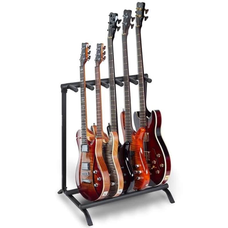 RockStand Multiple Guitar Rack Stand For 5 Electric Guitars / Basses Flat-Pack