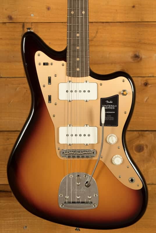 Fender Vintera II Road Worn '50s Jazzmaster - Rosewood - 3-Colour Sunburst