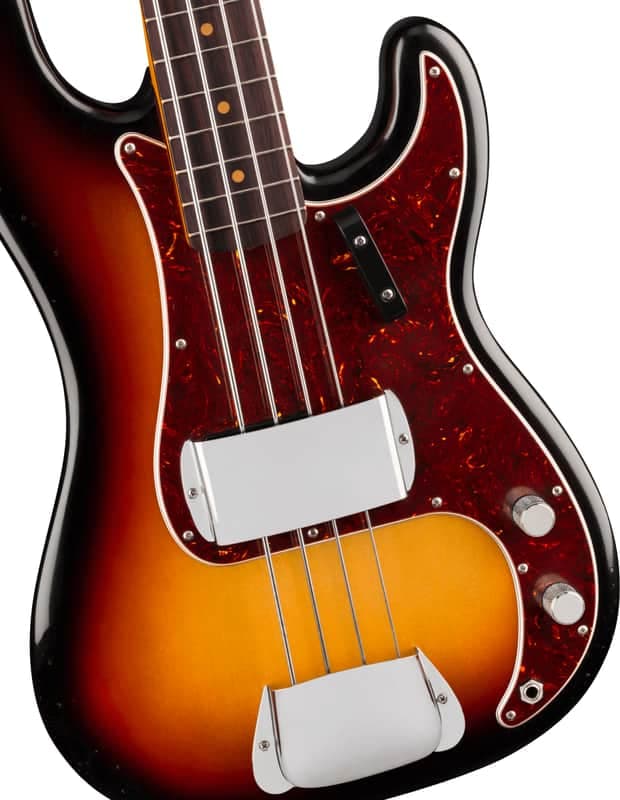 Fender James Jamerson 1962 Precision Bass® - 3-Tone Sunburst(Pre-Order)