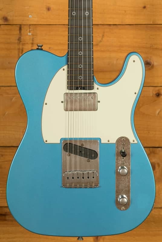 Schecter USA Custom Shop Nick Johnston PT S/H Wembley - Atomic Sapphire Aged Nitro