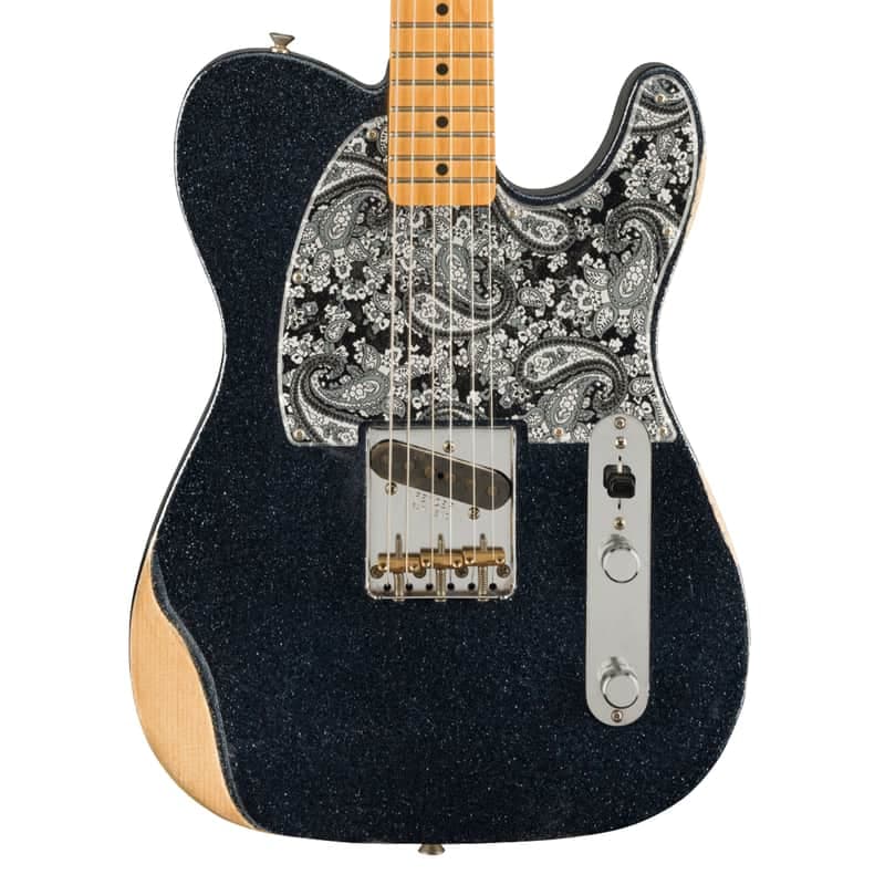 Fender Brad Paisley Road Worn Esquire Black Sparkle