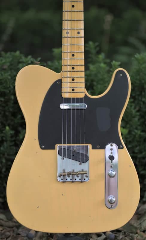 Fender Custom Shop Limited Edition '53 Telecaster, Journeyman Relic - Faded Aged Nocaster Blonde