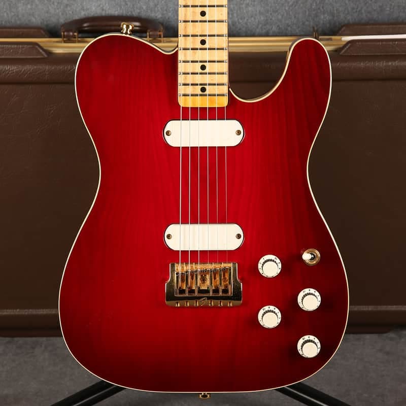 Fender Gold Elite Telecaster - Wild Cherry - 2nd Hand