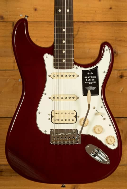 Fender Player II Stratocaster HSS - Rosewood - Transparent Cherry Burst