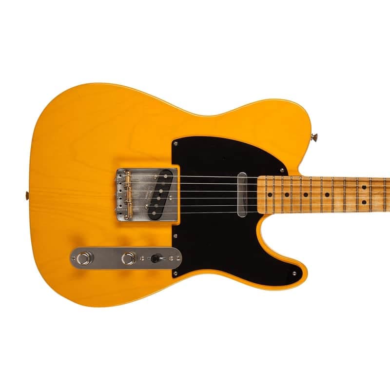 Fender 75th Anniversary Vintera Road Worn 1951 Telecaster Butterscotch Blonde #MX26020723