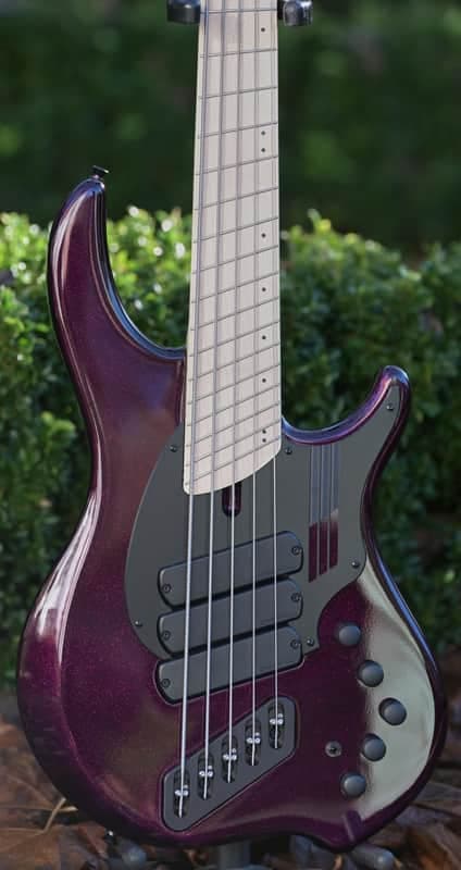Dingwall NG3 Adam Nolly Getgood Signature 5 String - Midnight Purple Flake(1)