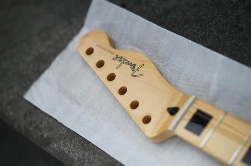 Fender Player Series Telecaster® Neck w/Block Inlays, 22 Medium Jumbo Frets, Maple - Natural Gloss