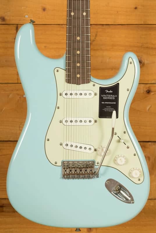 Fender Vintera II Road Worn '60s Stratocaster - Rosewood - Sonic Blue