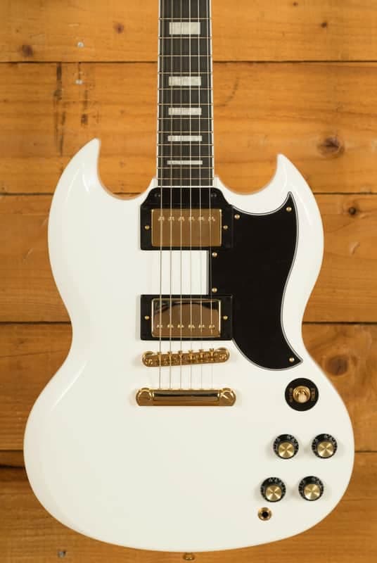 Epiphone Inspired by Gibson SG Custom | Alpine White w/Gigbag