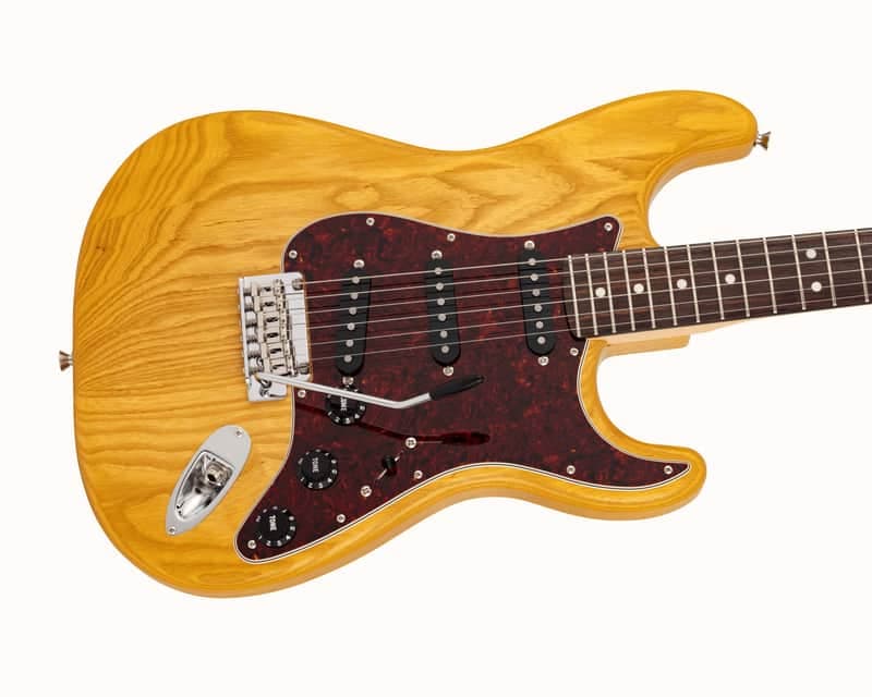 Fender Made in Japan Limited Stratocaster Raw Ash - Vintage Natural