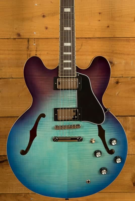 Epiphone ES-335 Figured - Laurel - Blueberry Burst