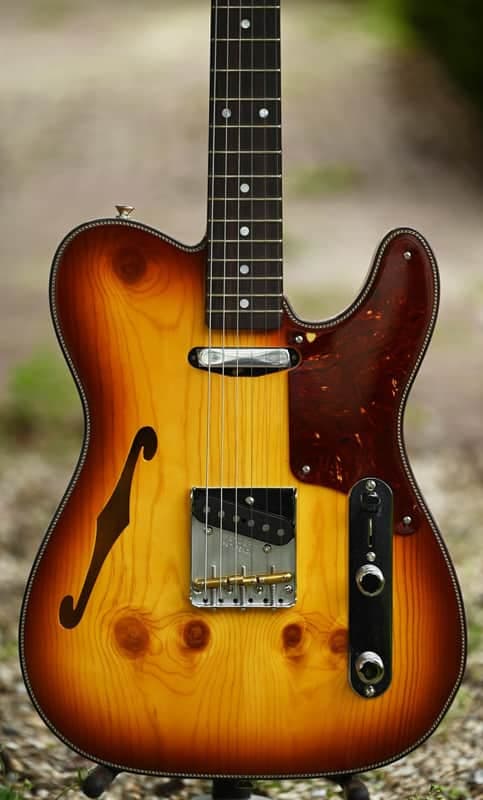 Fender Custom Shop Limited Knotty Telecaster® NOS - Aged Tobacco Burst