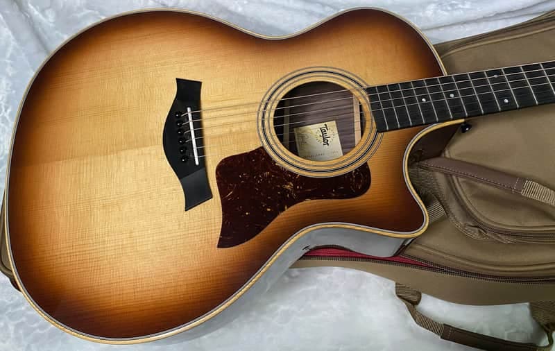 NEW! Taylor 414ce Studio Acoustic-Electric Guitar - Shaded Edgeburst - 4.75lbs - Authorized Dealer - G06278