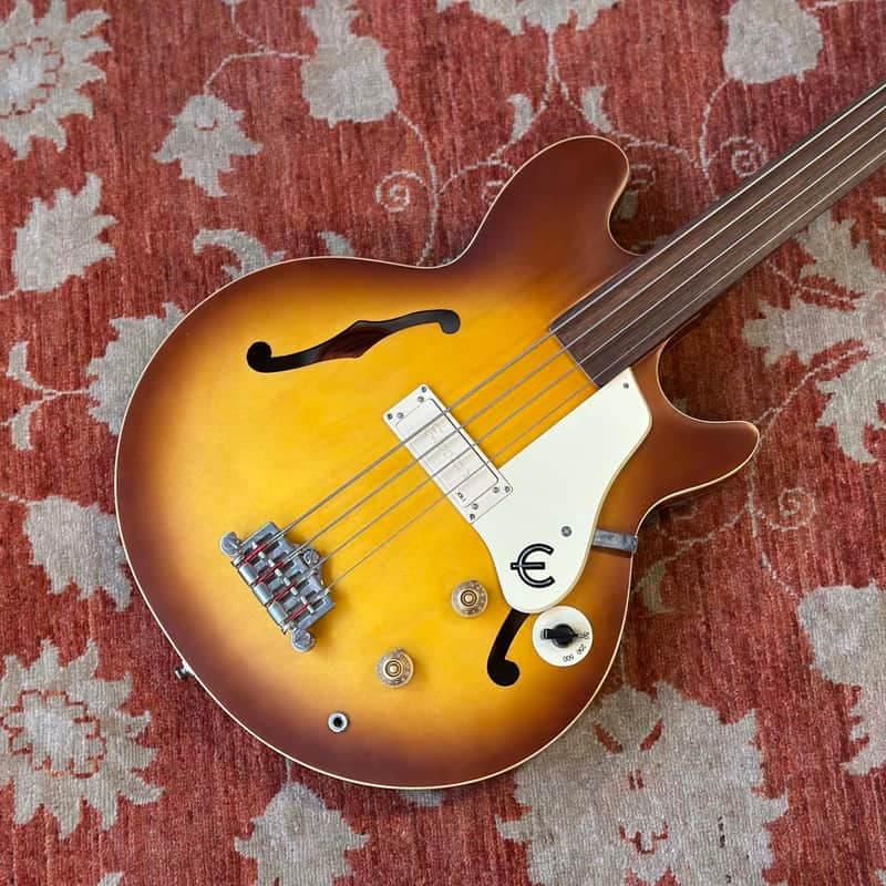 Epiphone Jack Casady Signature Fretless Bass