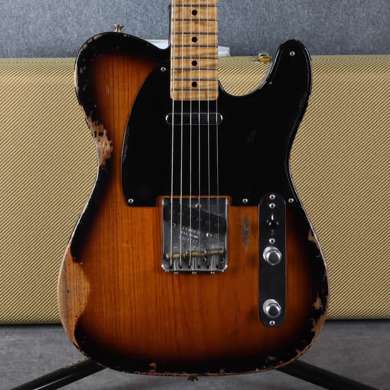 Fender CS Masterbuilt Ron Thorn 52 Heavy Relic Telecaster - 2CS - 2nd Hand