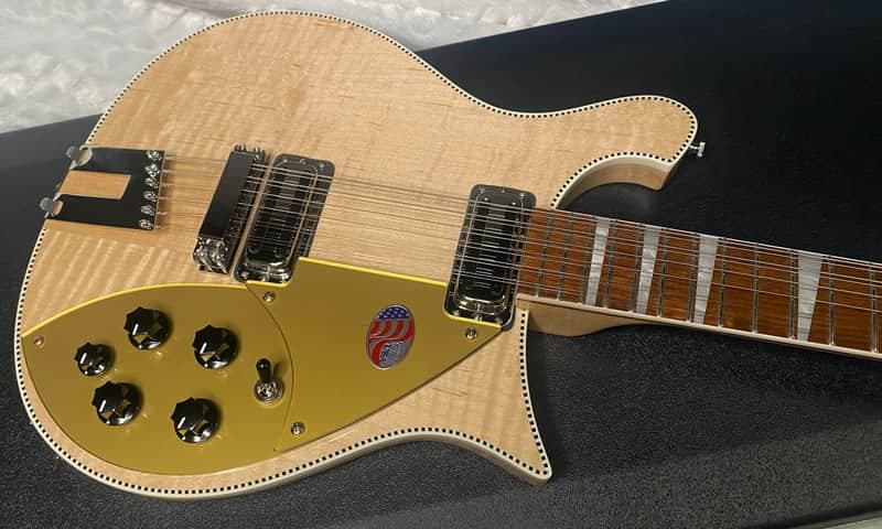 NEW! Rickenbacker 660/12 Maple Glo MG - Only 7.2 lbs - Authorized Dealer - G07400