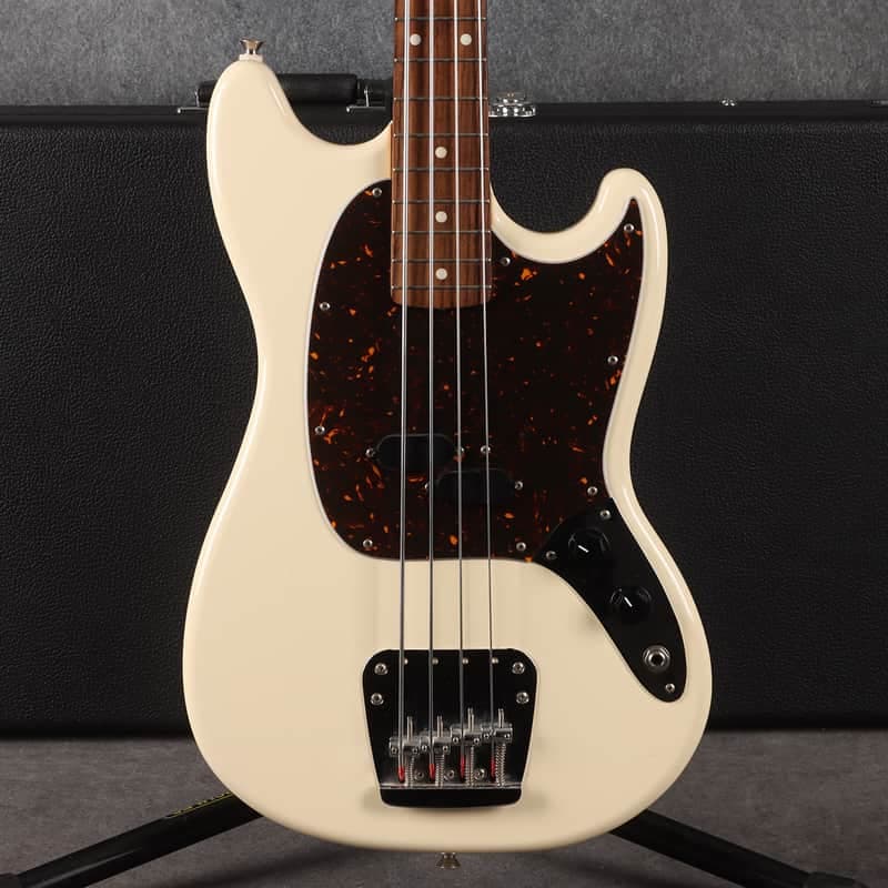 Fender Mustang Bass - Vintage White - 2nd Hand