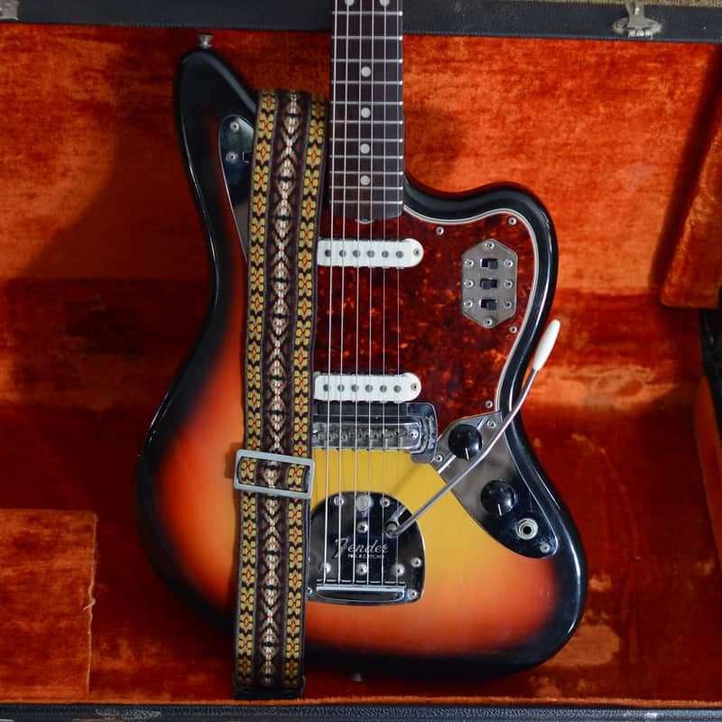 Clean! 1965 Fender Jaguar Sunburst w/OHSC