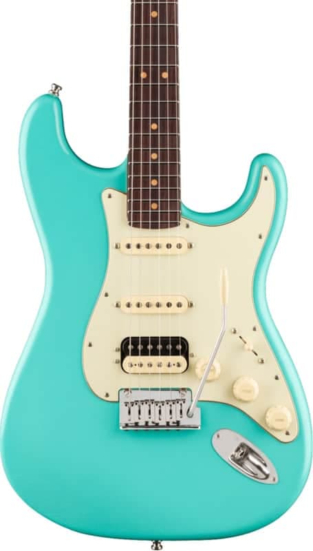 American Ultra Luxe Vintage '60s Stratocaster HSS, Rosewood Fingerboard - Sea Foam Green
