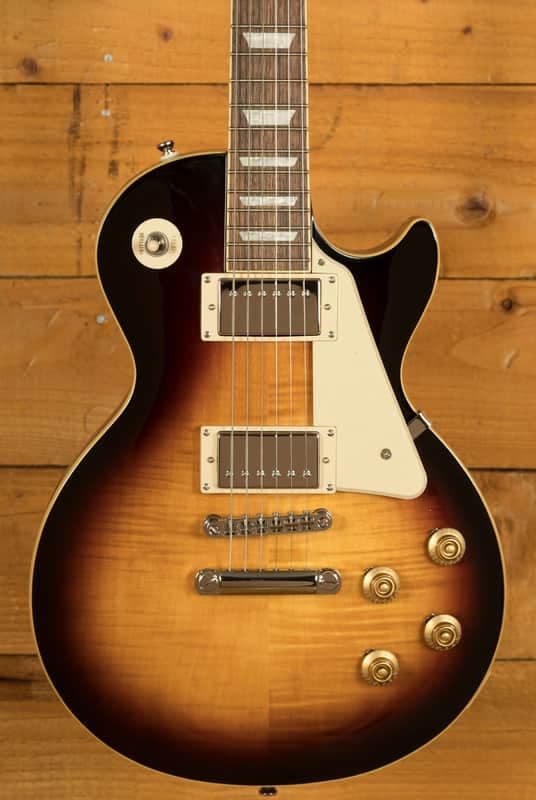 Epiphone Les Paul Standard 50s Figured | Bourbon Burst w/Gigbag