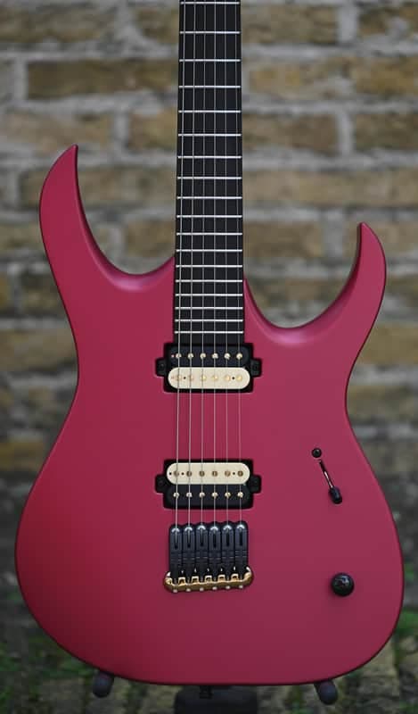 Mayones Duvell Elite 6 - Custom Red Satin