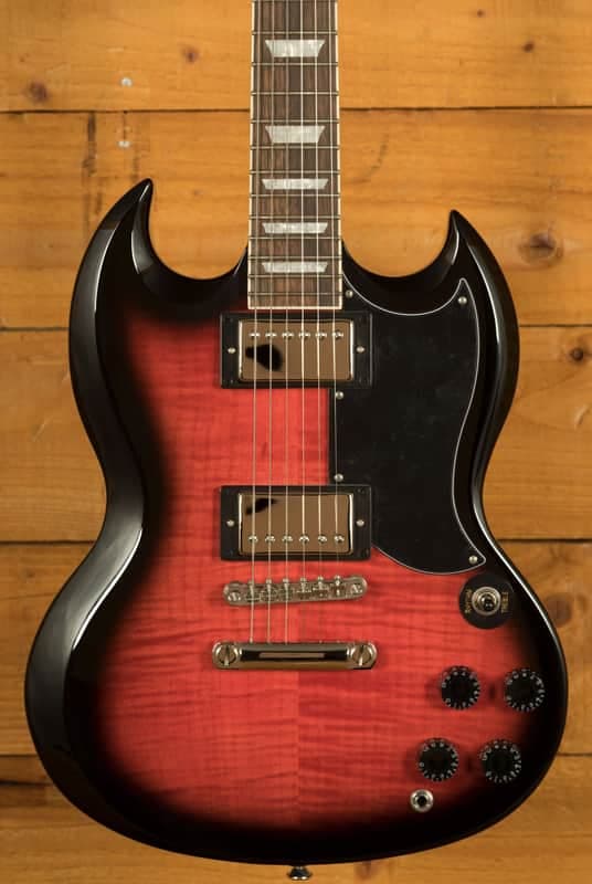 Epiphone SG Tribute Plus - Laurel - Cherry Burst