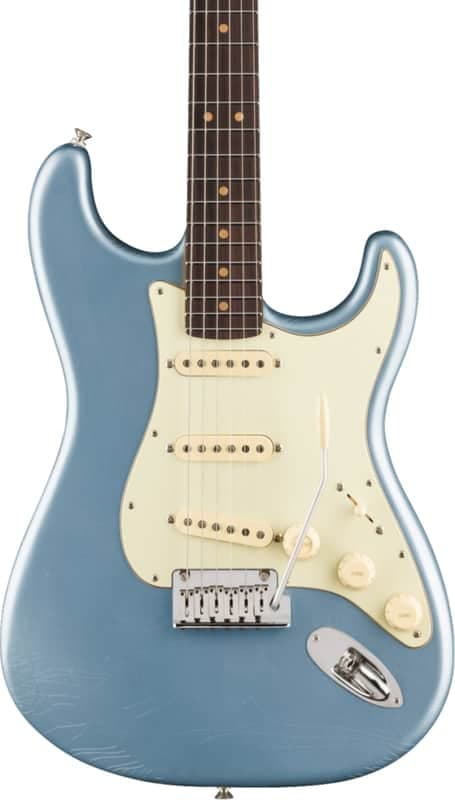 Fender American Ultra Luxe Vintage '60s Stratocaster, Rosewood Fingerboard - Ice Blue Metallic