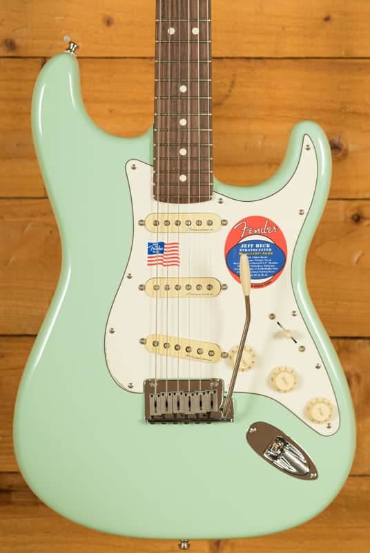 Fender Jeff Beck Stratocaster - Rosewood - Surf Green