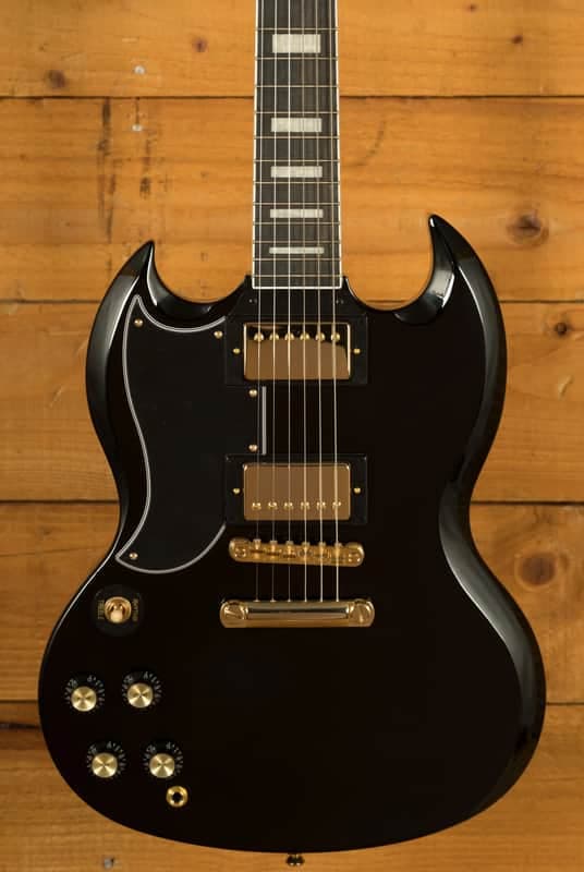 Epiphone SG Custom Left-Handed - Ebony - Ebony