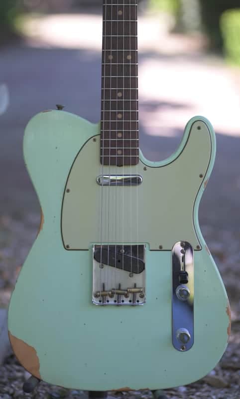 Fender Custom Shop Limited Edition '61 Telecaster, Relic - Faded Aged Surf Green