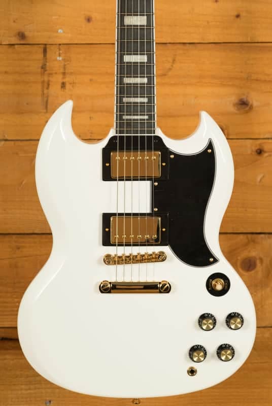Epiphone Inspired by Gibson SG Custom | Alpine White w/Gigbag