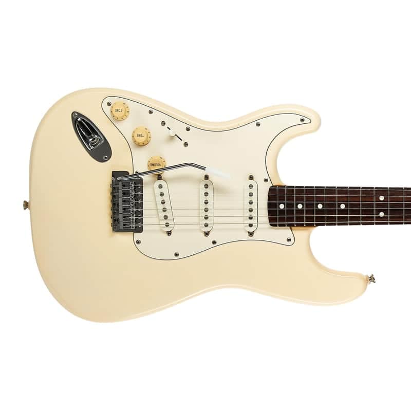 Fender MIM Stratocaster Left Handed Olympic White (Pre-Owned, 1995, EC-) #MN5101663