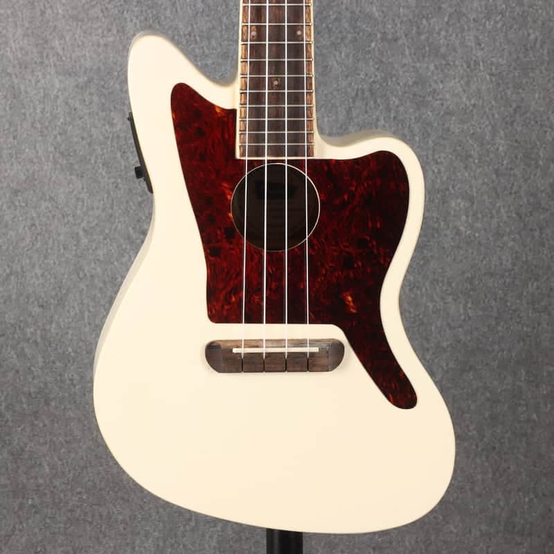 Fender Fullerton Jazzmaster Ukulele - Olympic White - 2nd Hand