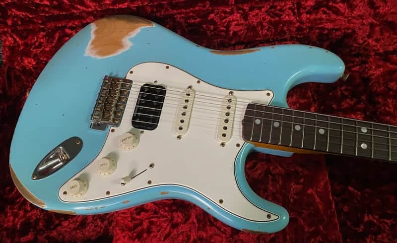 Unplayed Fender Custom Shop 69 Heavy Relic Stratocaster HSS Handwound PU's - Authorized Dealer