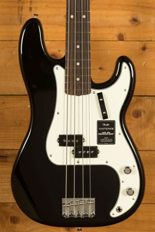 Fender Vintera III Late '60s Precision Bass - Rosewood - Black