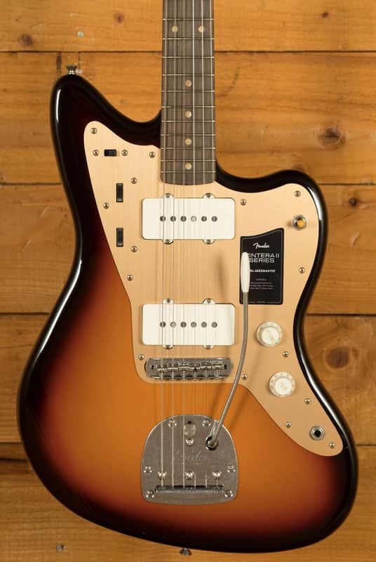 Fender Vintera II Road Worn '50s Jazzmaster - Rosewood - 3-Colour Sunburst