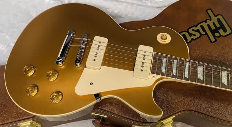 NEW! Gibson Les Paul Standard '50s P-90 - Gold Top - Authorized Dealer - 10.1 lbs - G07207